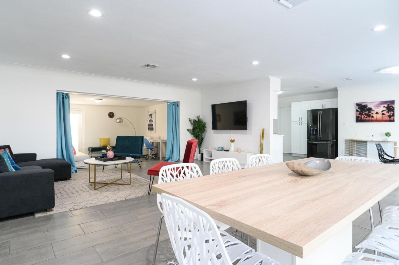 Luxury Casa 4 Bedrooms With Pool & Game Room 15 Mins To Ocean Fort Lauderdale Zewnętrze zdjęcie