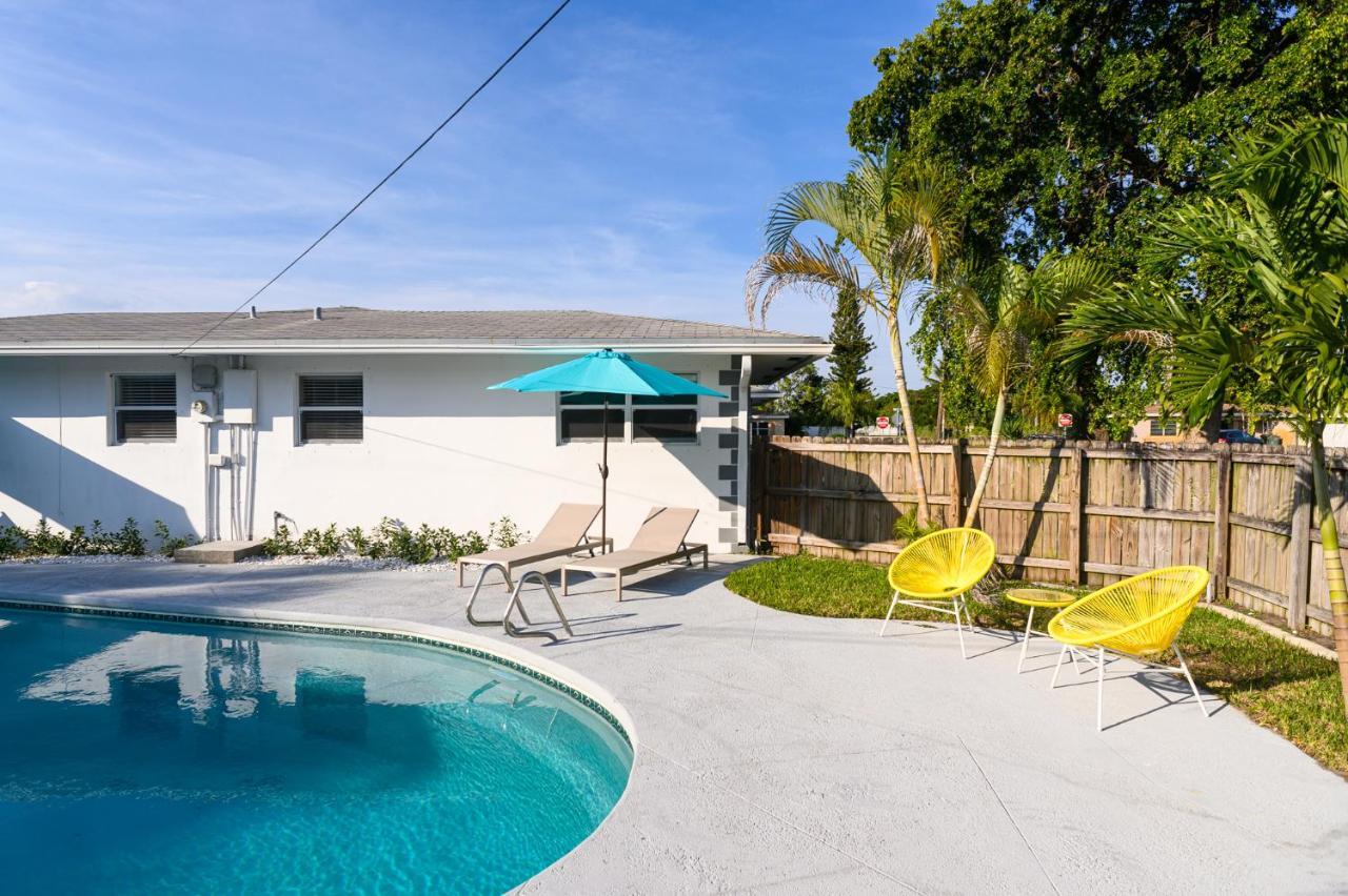 Luxury Casa 4 Bedrooms With Pool & Game Room 15 Mins To Ocean Fort Lauderdale Zewnętrze zdjęcie