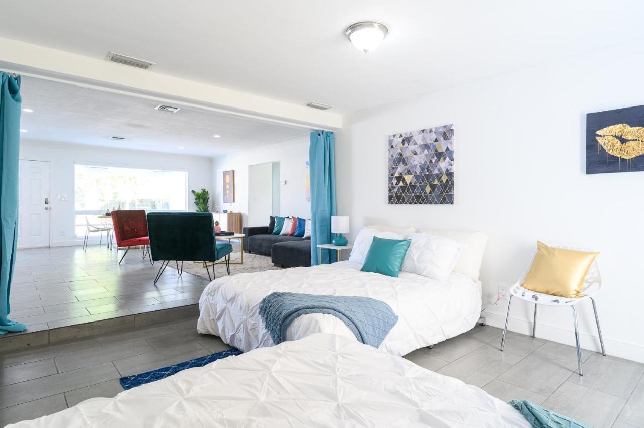 Luxury Casa 4 Bedrooms With Pool & Game Room 15 Mins To Ocean Fort Lauderdale Zewnętrze zdjęcie