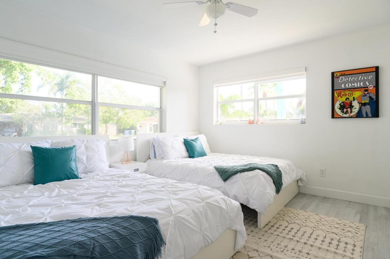 Luxury Casa 4 Bedrooms With Pool & Game Room 15 Mins To Ocean Fort Lauderdale Zewnętrze zdjęcie
