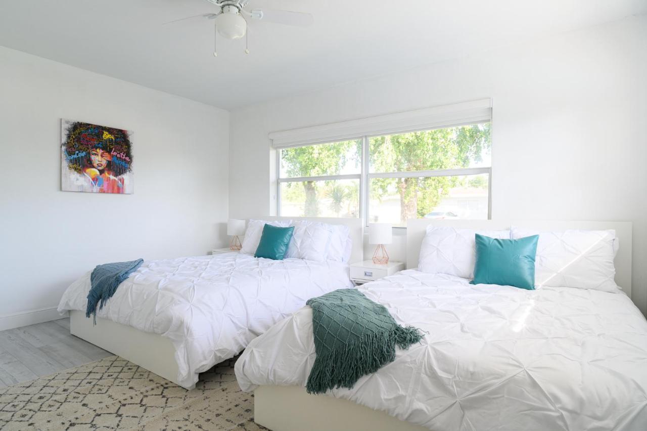 Luxury Casa 4 Bedrooms With Pool & Game Room 15 Mins To Ocean Fort Lauderdale Zewnętrze zdjęcie