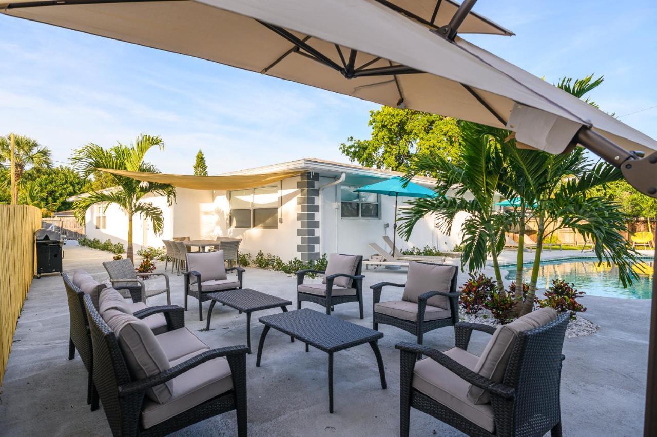 Luxury Casa 4 Bedrooms With Pool & Game Room 15 Mins To Ocean Fort Lauderdale Zewnętrze zdjęcie